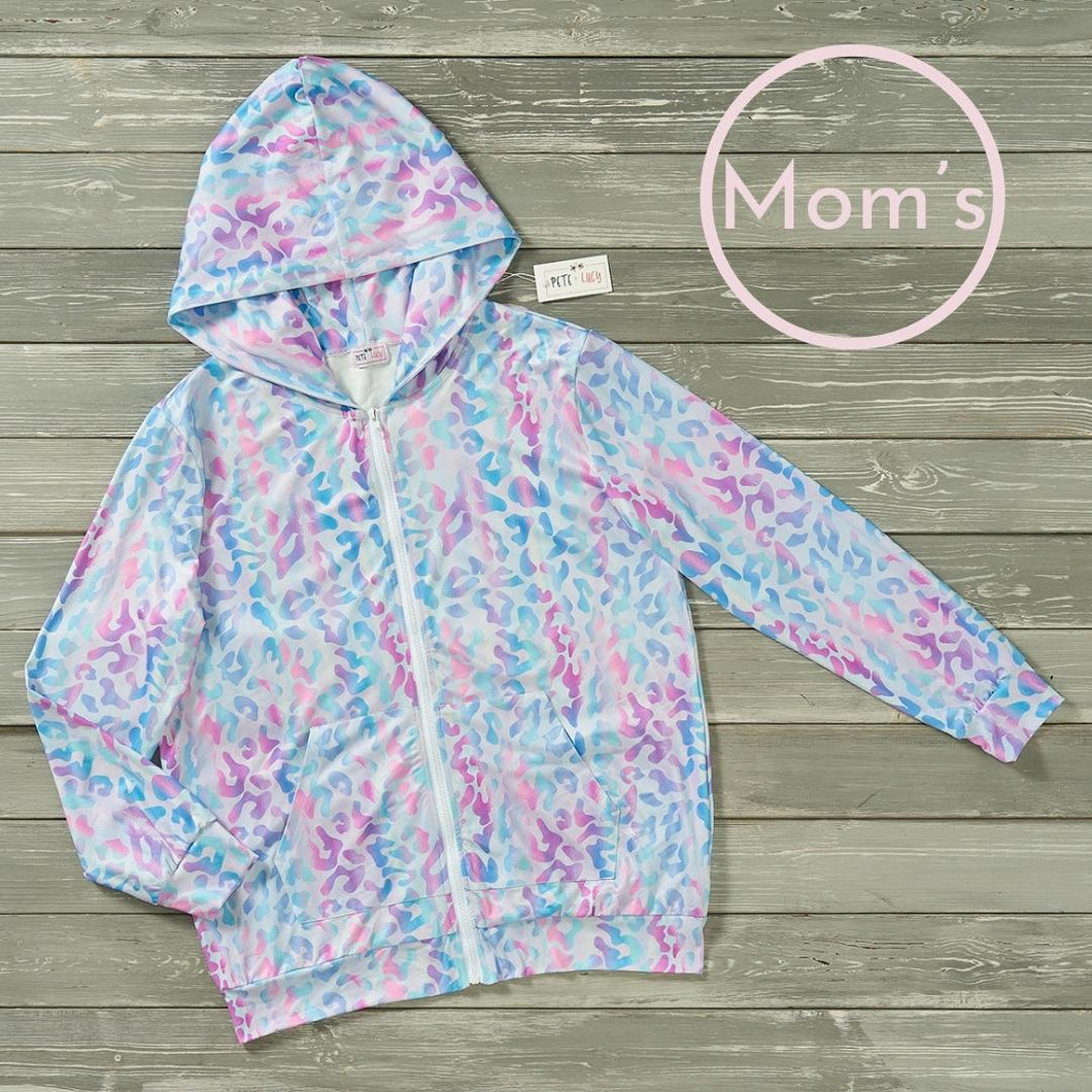 PREORDER:  Mommy and Me Iridescent Leopard Hoodie