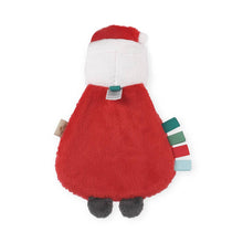 Load image into Gallery viewer, Holiday Itzy Lovey™ Plush + Teether Toy: Santa
