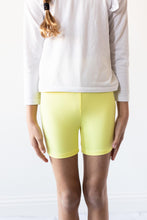 Load image into Gallery viewer, Sunshine Yellow Twirl Shorts by Mila &amp; Rose
