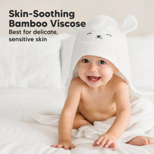 Load image into Gallery viewer, KeaBabies Cuddle Baby Hooded Towel: Lamb / Regular
