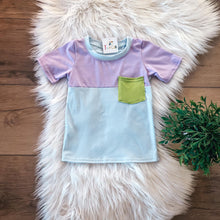 Load image into Gallery viewer, Pastel Bunny Pocket Tee
