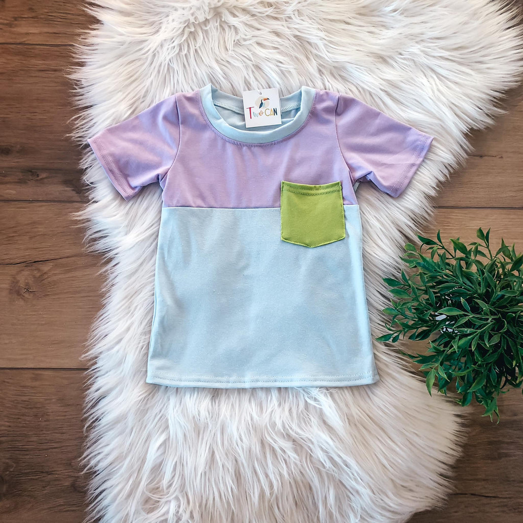 Pastel Bunny Pocket Tee