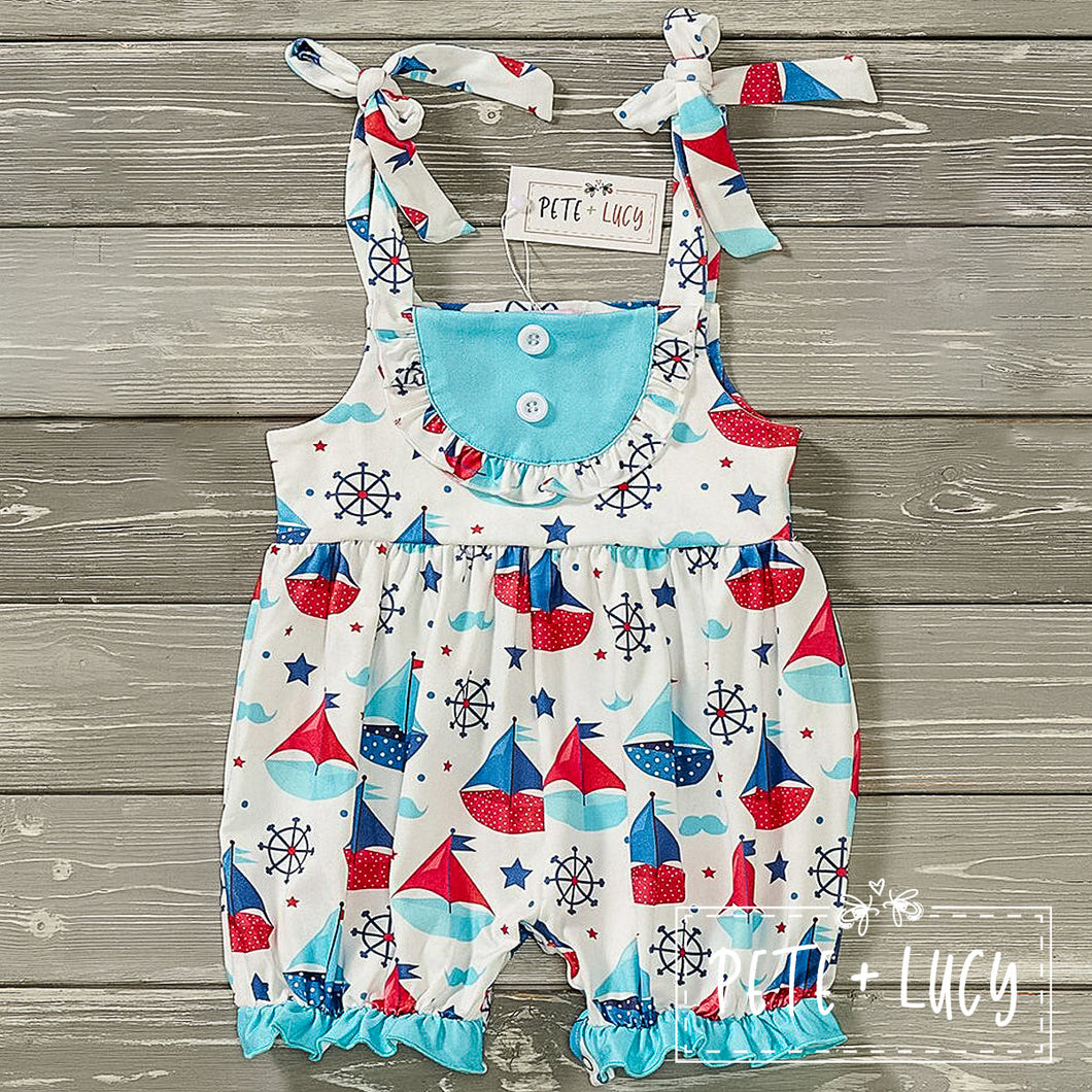 Come Sail With Me Infant Romper
