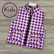 Load image into Gallery viewer, PREORDER:  Mommy and Me Plum Petals Vest
