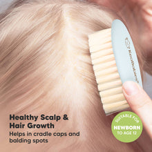 Load image into Gallery viewer, KeaBabies Baby Hair Brush and Comb Set: Frost
