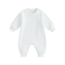 Load image into Gallery viewer, Little Dude Cozy Fleece Baby Romper
