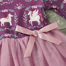 Load image into Gallery viewer, PREORDER:  Unicorn Blossoms Tulle Dress
