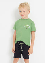 Load image into Gallery viewer, Adjustable Waist Sustainable Cotton Shorts - Size 4
