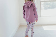 Load image into Gallery viewer, Ruffle Hoodie Shirt and Leggings Set: 10/12
