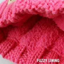 Load image into Gallery viewer, CC FUZZY LINED FUR POM CC BEANIE YJ820
