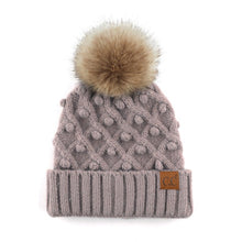 Load image into Gallery viewer, KIDS Handmade Bobbles C.C Beanie
