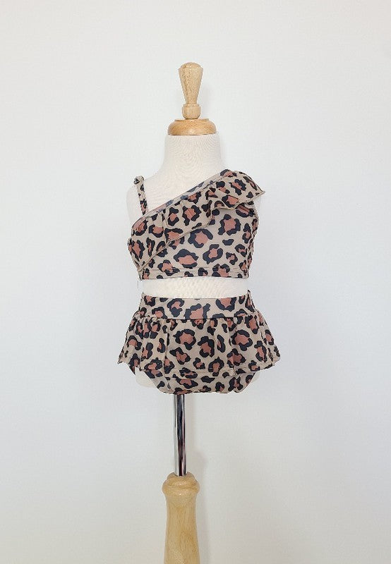 Cheetah Two Piece Swimsuit