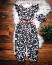 Load image into Gallery viewer, Happiness Blooms V-Back Jumpsuit by Wellie Kate
