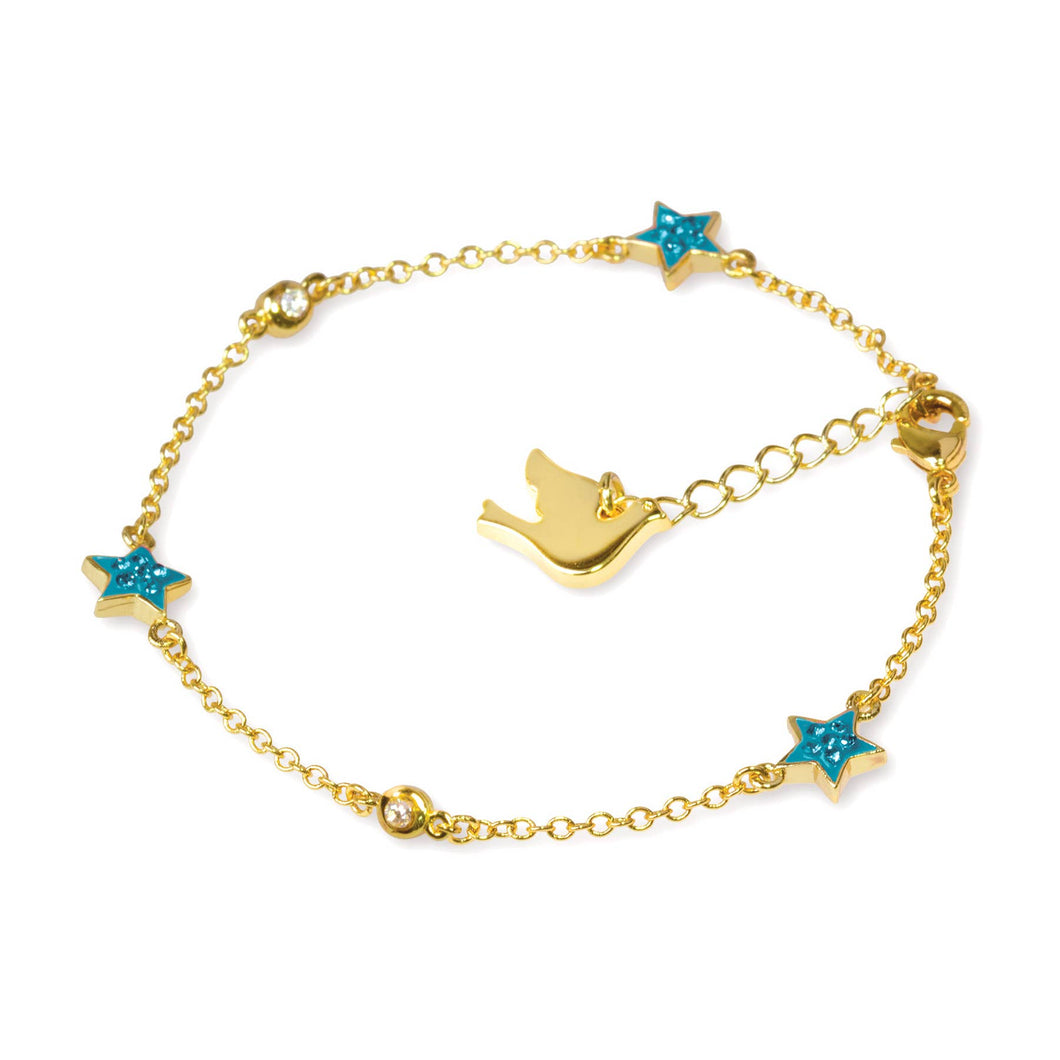 Dazzle Girl- Crystal Stars Bracelet