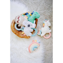Load image into Gallery viewer, Itzy Friends Lovey™ Plush with Silicone Teether Toy
