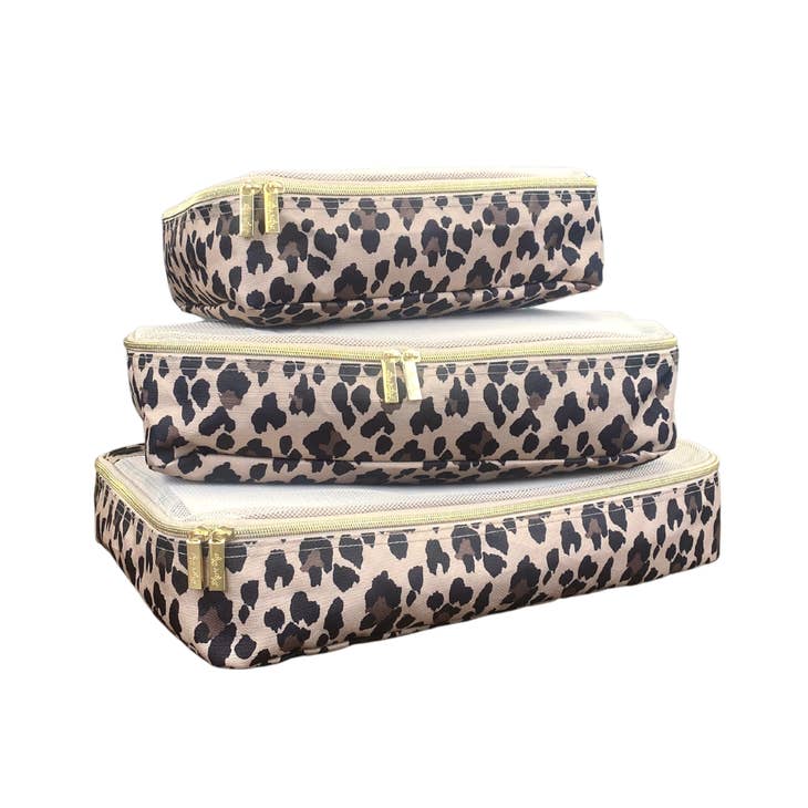 Leopard Pack Like a Boss™ Diaper Bag Packing Cubes by Itzy Ritzy