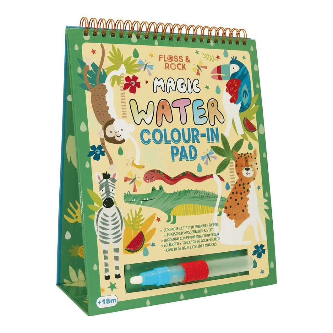 Magic Colour Changing Watercard Easel and Pen - Jungle