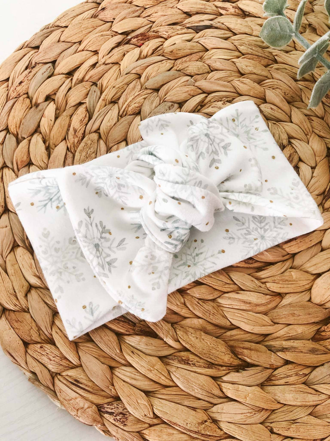 Snowflake Headband Bow