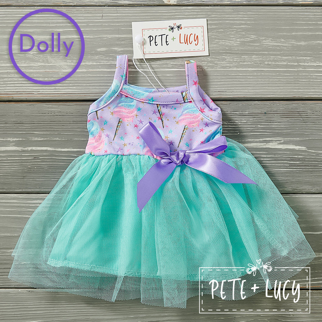 Cotton Candy Delight Dolly Dress