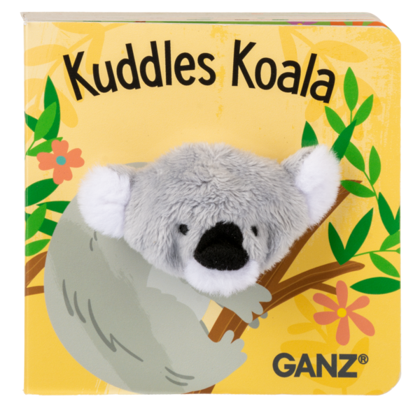 Kuddles Koala Finger Puppet Book by Ganz