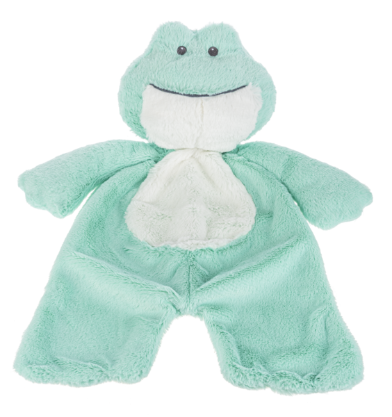 Downy Frog Flat-a-Pat Blanket by Baby Ganz
