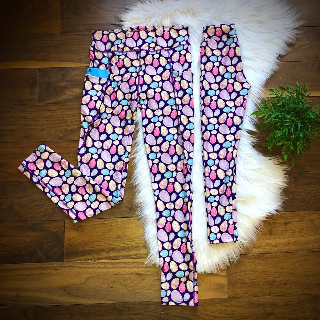 Mommy and Me Easter Egg  Leggings by Addy Cole