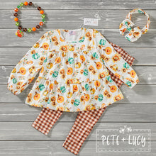 Load image into Gallery viewer, Pumpkin Love Long Sleeve Two Piece Pant Set
