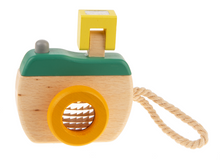 Load image into Gallery viewer, Retro, Baby! Wooden Camera by Baby Ganz
