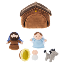 Load image into Gallery viewer, Nativity Scene Learn &amp; Grow (6 pc. set) by Ganz
