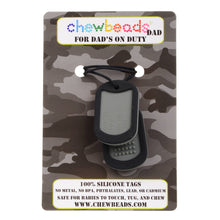 Load image into Gallery viewer, Chewbeads Silicone Military Tags
