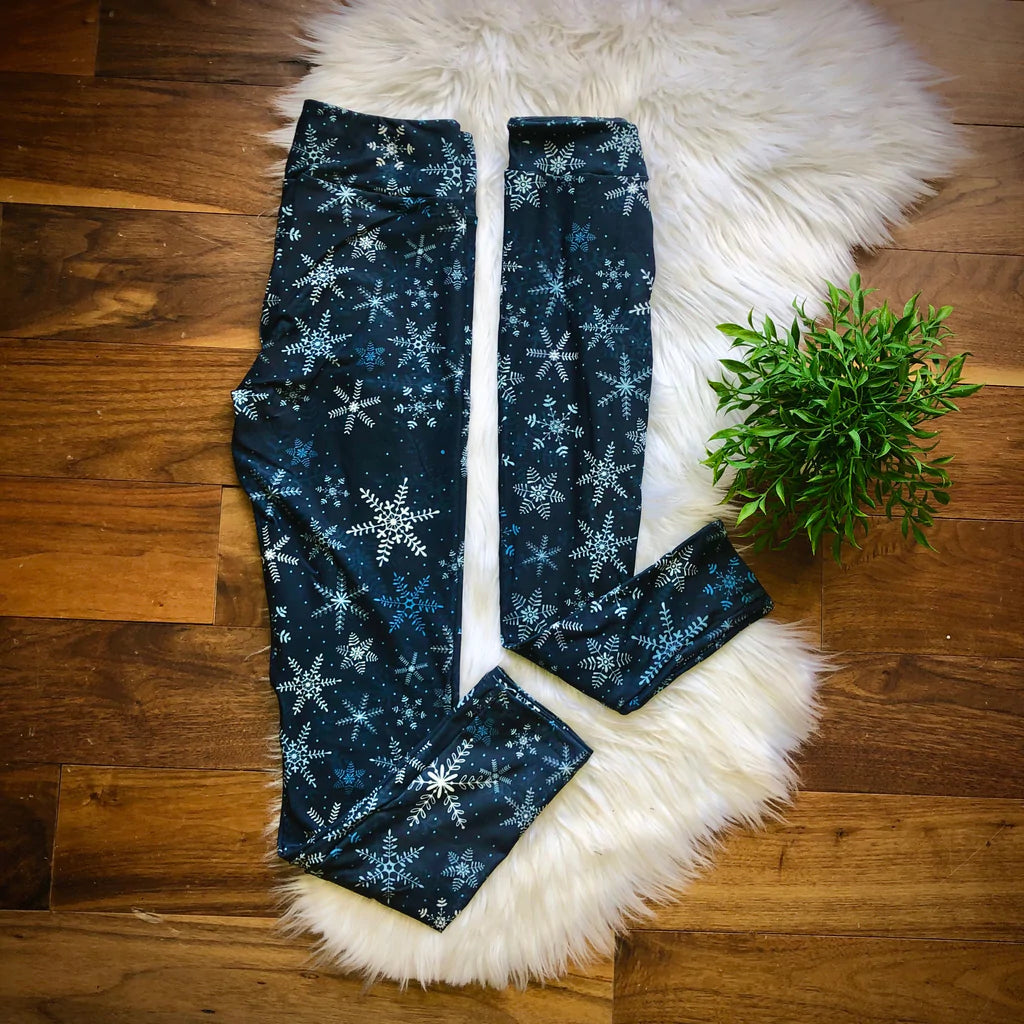 Snowflake Leggings by Addy Cole