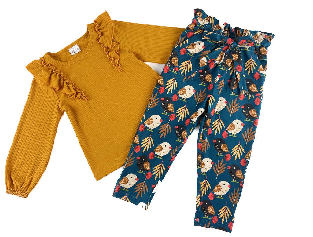 Sweet Birds and Branches Paper Bag Outfit