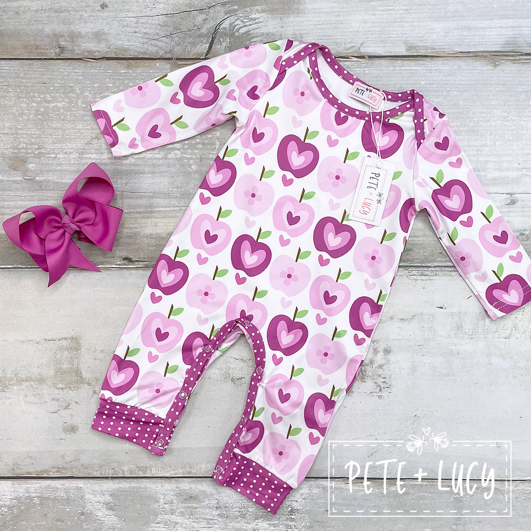 Apple a Day Infant Romper