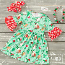 Load image into Gallery viewer, Christmas Sweets Girl Dress
