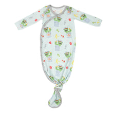 Load image into Gallery viewer, Newborn Knotted Gown - Sesame Street
